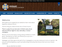 Tablet Screenshot of epiphanyelmhurst.org